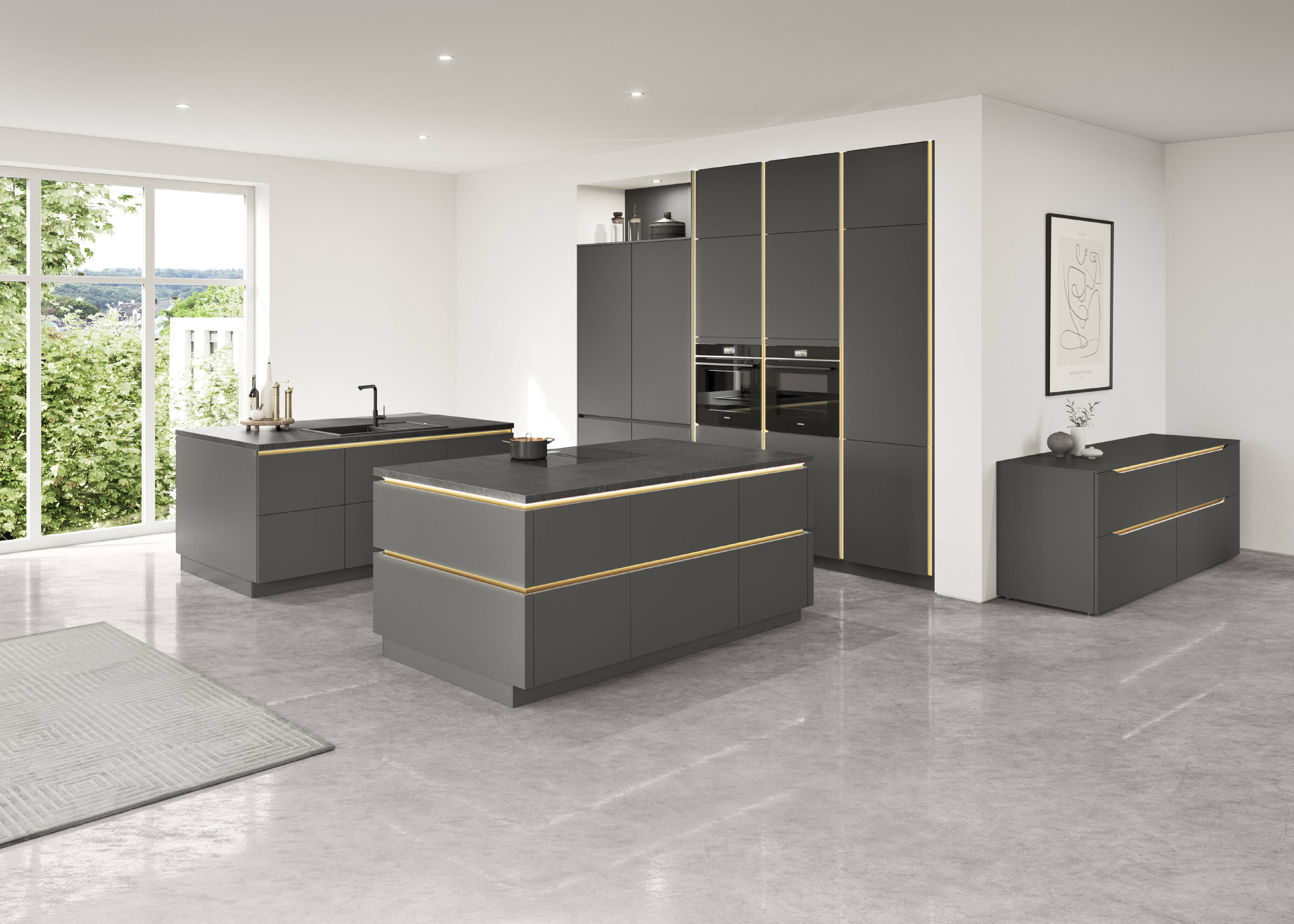 Sleek German design, seamless lines, and smart storage—where minimalism meets everyday function.