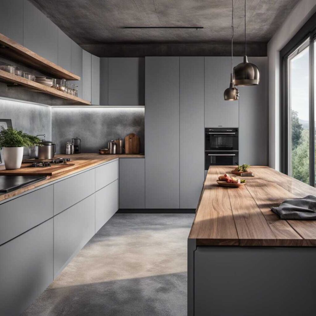 Workstation kitchen layout