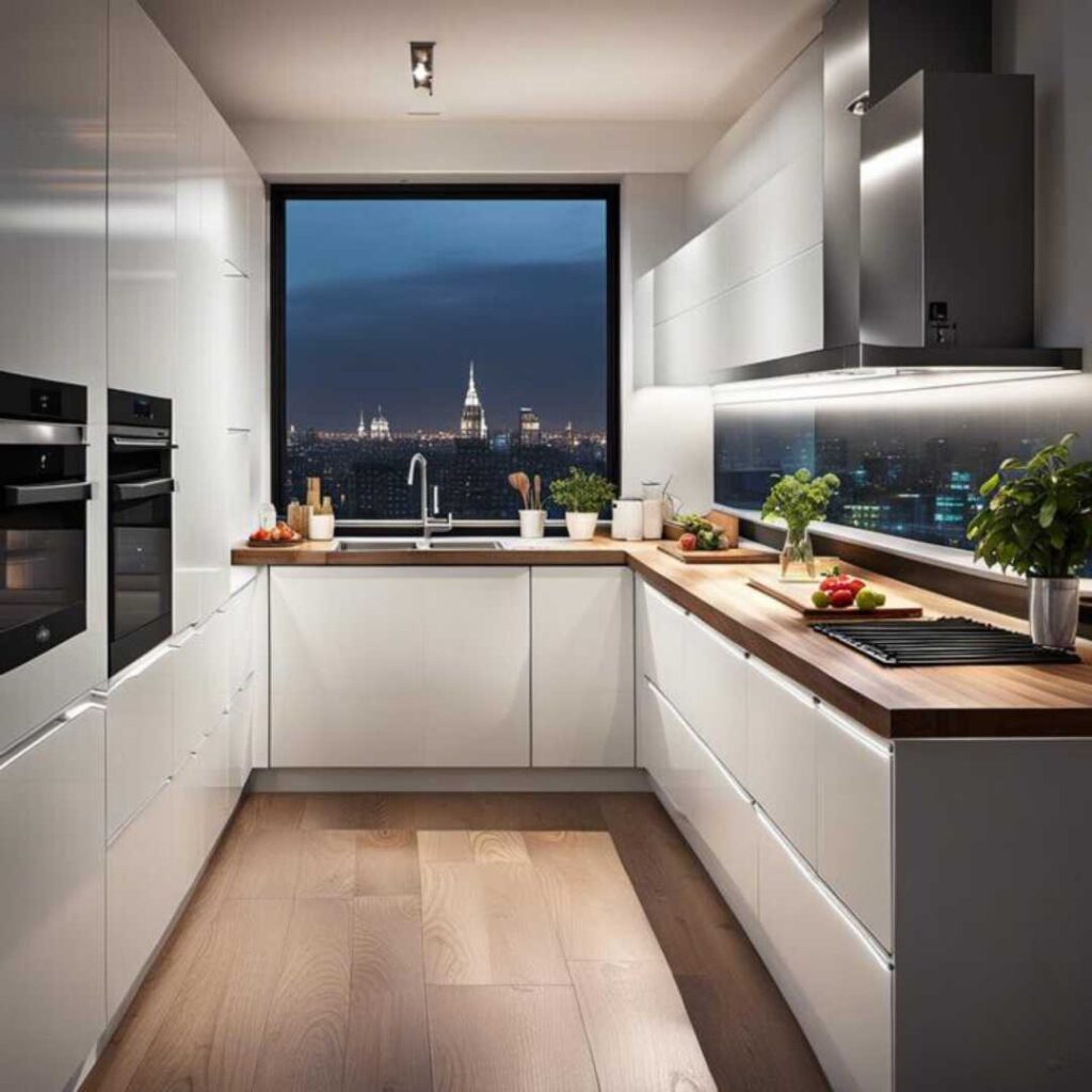 Layered kitchen lighting