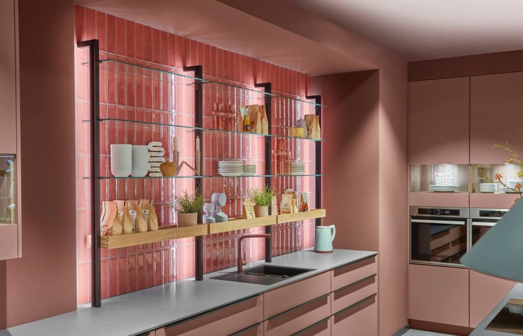 kitchen cabinet colors 2024 Pops of Color